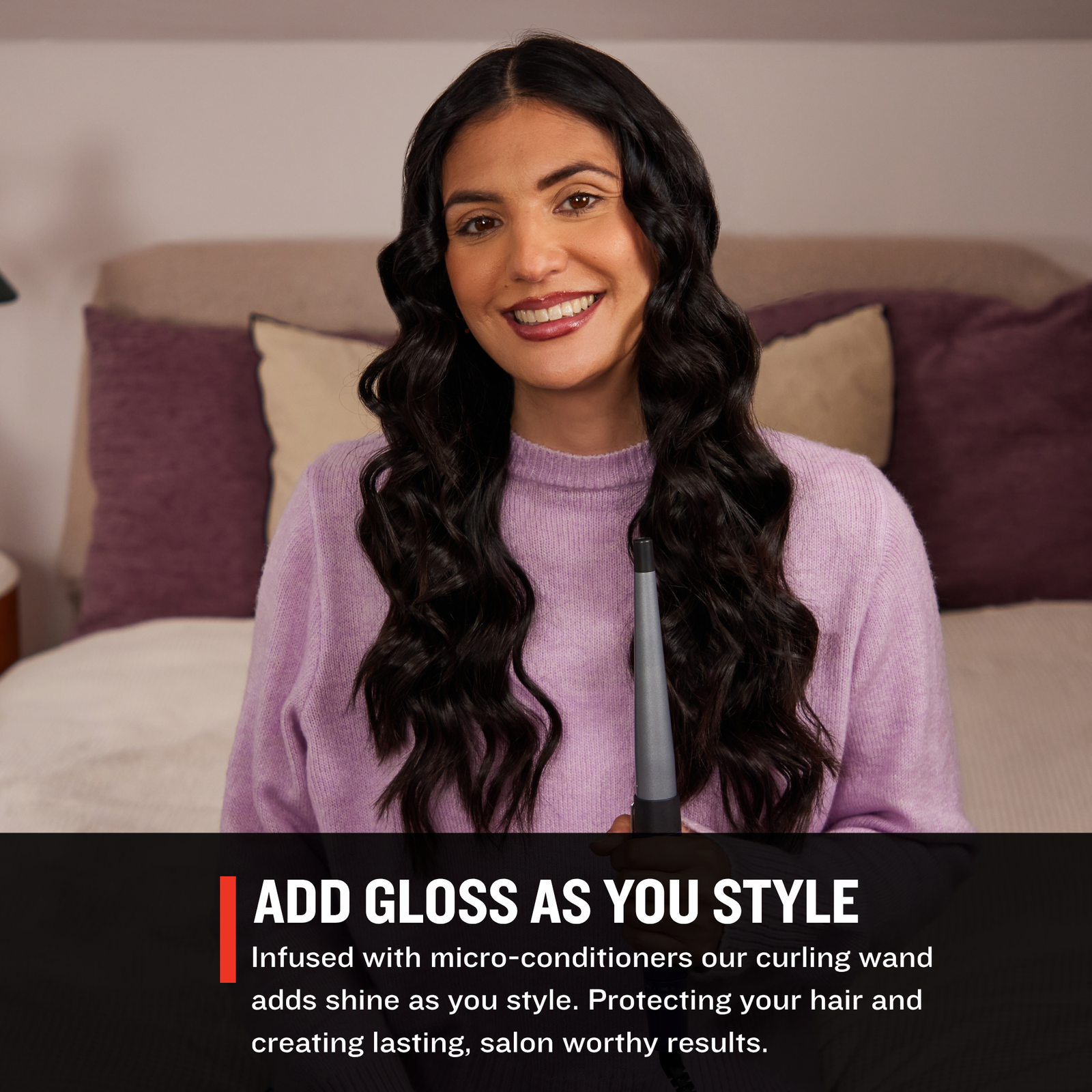 Gloss Tapered Curling Wand - Image 6