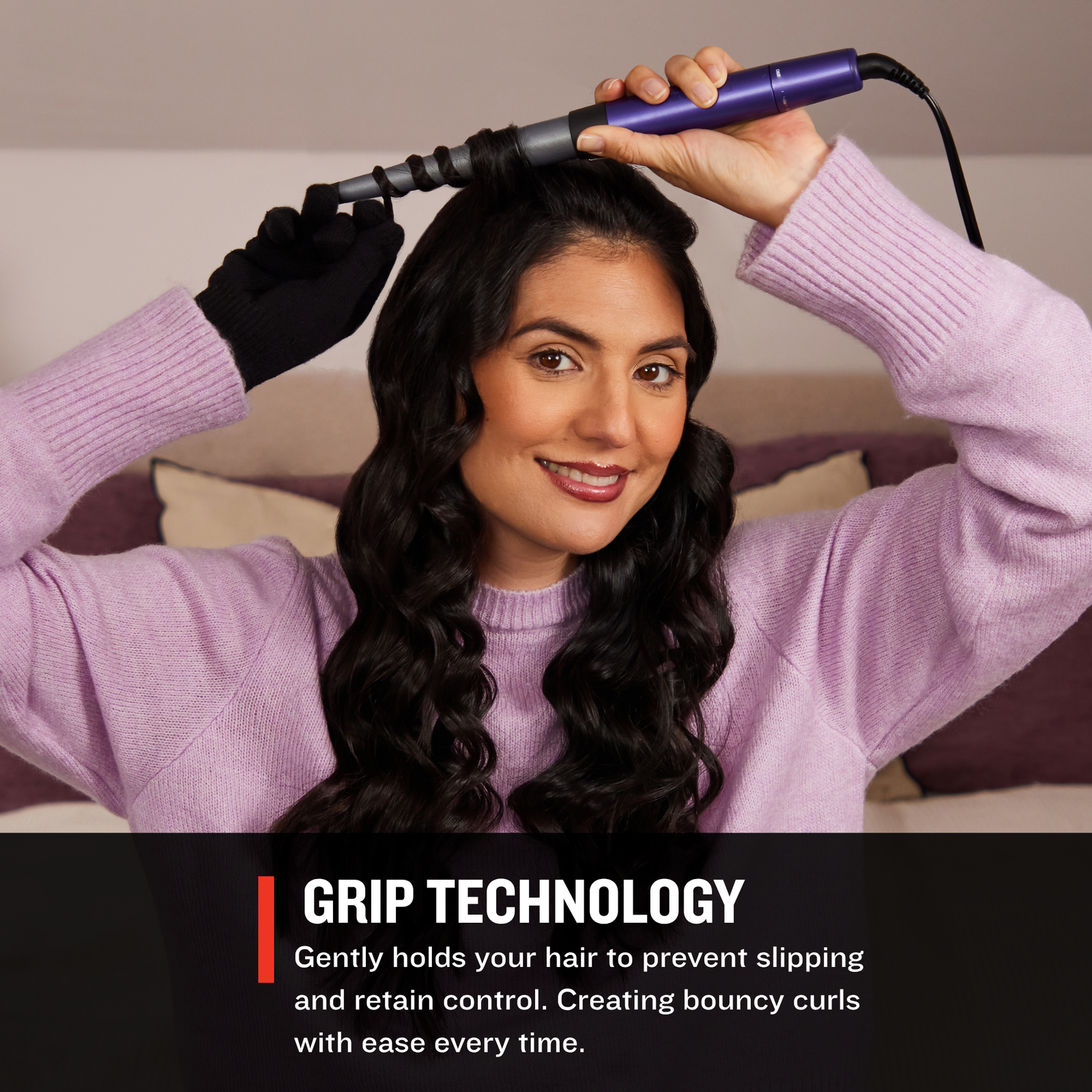 Gloss Tapered Curling Wand - Image 4