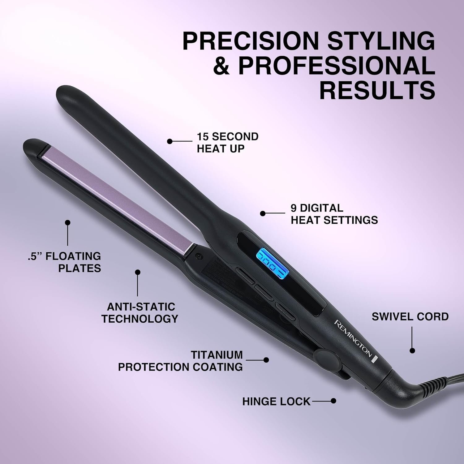 1/2 Anti-Static Technology Flat Iron - Image 5