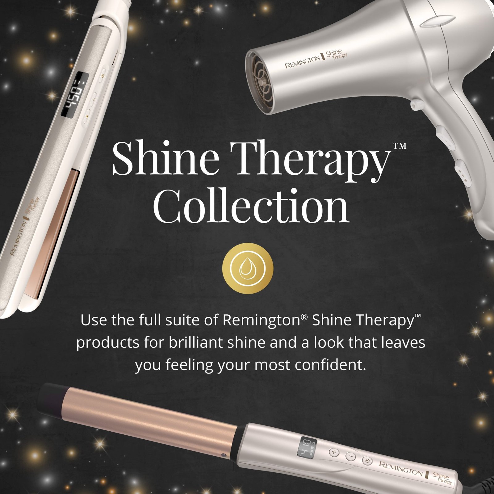 Shine Therapy Argan Oil & Keratin ? - 1 Tapered Curling Wand - Image 6