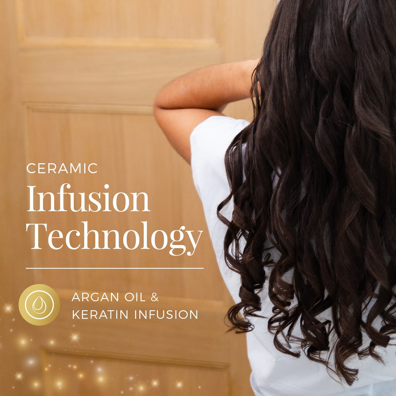 Shine Therapy Argan Oil & Keratin ? - 1 Tapered Curling Wand - Image 2