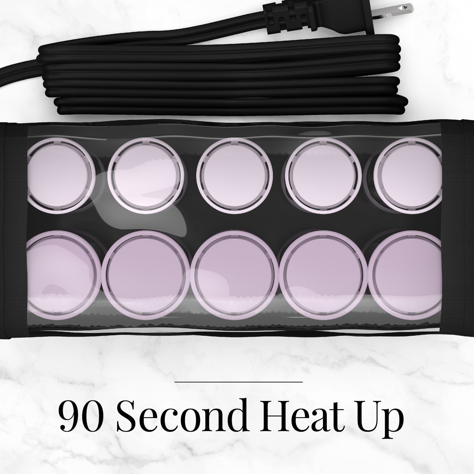 Compact Hair Setter Hot Rollers - Image 6